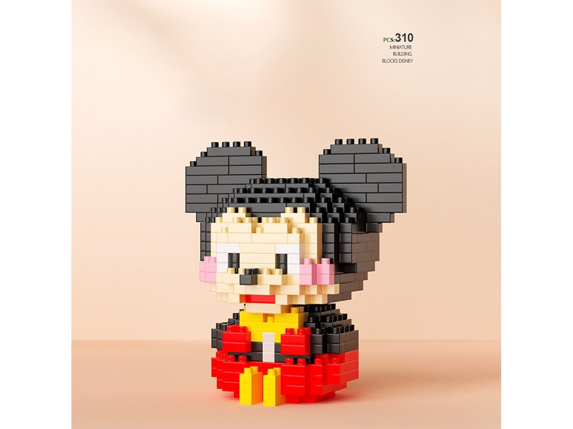 Boneco GAATPOT Diy Cartoon Doll Stellalou Linabell Mini Bricks Cartoon Anime Figures Model Series Building Blocks Educational Toy For Children