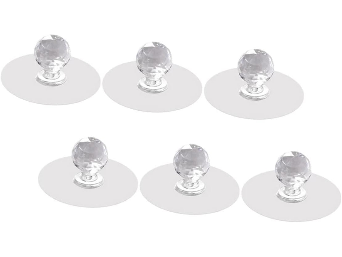 Kallory Conjunto De 24 Puxadores Para Portas Armários, Multiuso, Decorativos, Com Encaixe Invisível