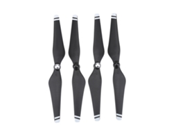 2 Pares de Hélices Autoajustáveis para DJI Phantom 3 Drone Quadricóptero Acessório (Blanca borda)