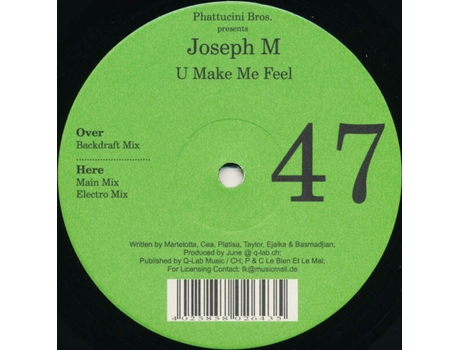 Vinil U Make Me Feel Le Bien Et Le Mal