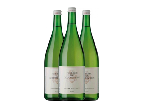 Vinho branco FREIHERR VON GLEICHENSTEIN Pinot Cinza Seco Baden (1 L - 3 Unidades)