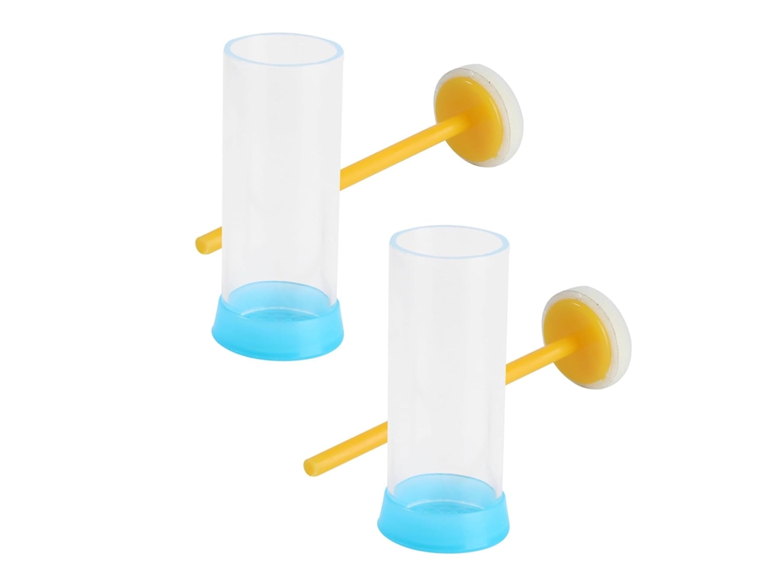 Conjunto De 2 Frascos De Marcação Para Apicultura Com Esponja.