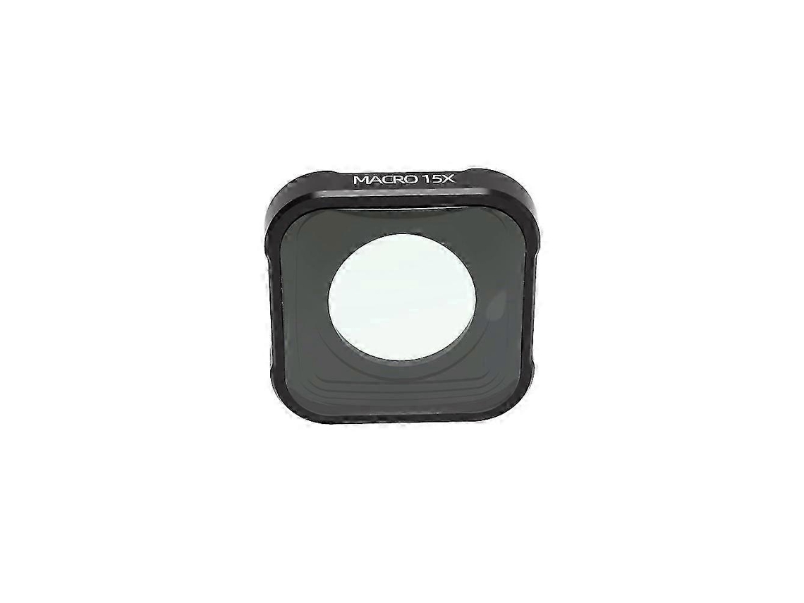 Filtro De Lente Macro 15x Hd 4k Para Câmeras Ação Gopro Hero 11/10/9 Black.-aquaforge