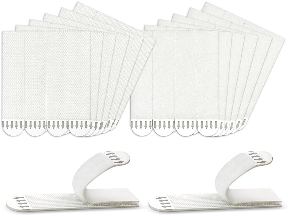 Fitas Adesivas Reforçadas Para Pendurar Quadros, 24 Pares (48 Fitas),