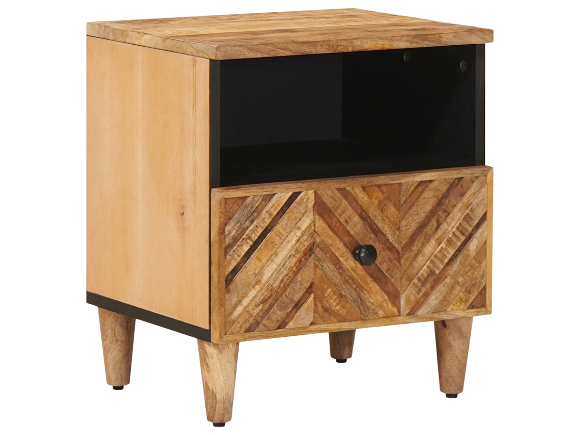 Vidaxl Mesa-de-cabeceira Castanho 50 X 33 X 60 Cm