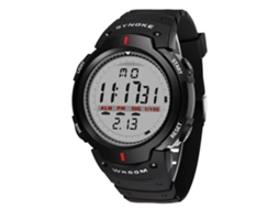 Relógio Eletrônico Digital Multifuncional Impermeável 30m Sport Wristwatch Preto