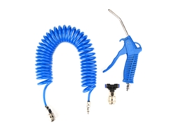 Kit de limpeza para pistola de ar comprimido Blue Air Duster com conector UE e mangueira de PU
