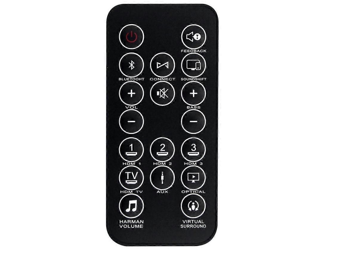 Controle Remoto De Substituição Para A Barra De Som Sb450_glo