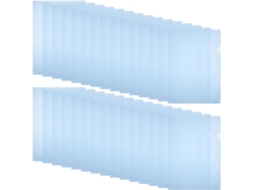 Pasta Transparente, Material Pp Durável, Tipo L, Documentos A4, 30 Unidades, Design Expansível, Adequada Uso