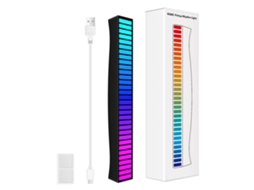 Barra de Luz Led Rgb Colorida com Reação Ao Som CHABERLU