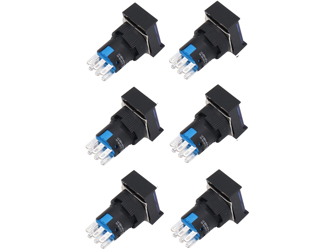 Interruptor Push Button Instantâneo com Bloqueio para Luzes