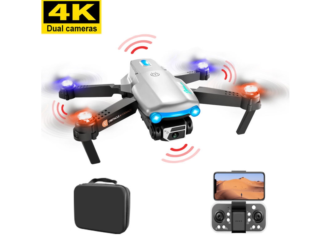 Drone Bestvite De Controle Remoto S98 Com Câmera 4k (câmera Dupla Duração Da Bateria 15 Min Sliver)