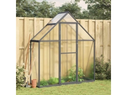 Vidaxl Estufa Com Estrutura De Base 169x58x195 Cm Alumínio Antracite