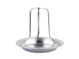 Nova Line suporte de Aço Inoxidável para Assar Frango Inteiro Grilleiro Churrasco Ferramenta Bbq