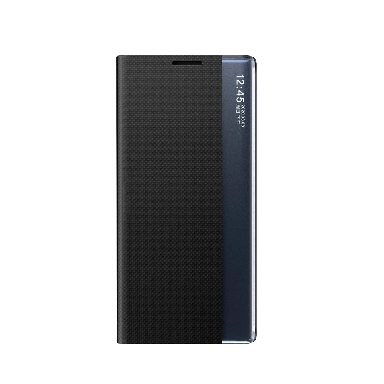 Capa Para Samsung Galaxy A16 A16 5g Com Aba E Suporte Feita Em Couro Ecológico