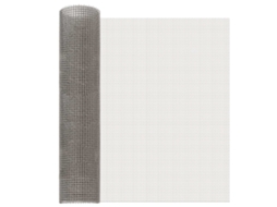 Vidaxl Tela De Malha 60 X 200 Cm 3 Mesh Aço Inoxidável 201 Prateado