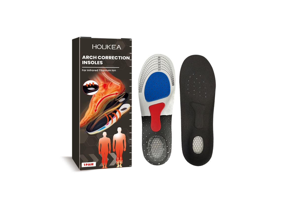 Insole Suporte Arco Íons Titânio Infravermelho