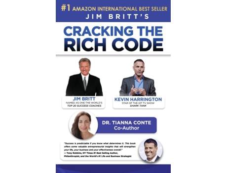 Livro Cracking the Rich Code w/ Jim Britt and Dr. Tianna de Dr Tianna Conte (Inglês)
