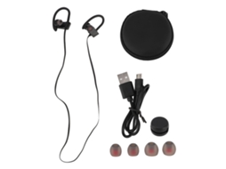 Fones Bluetooth LAXISCREED U8 Esportivos Sem Fio Preto
