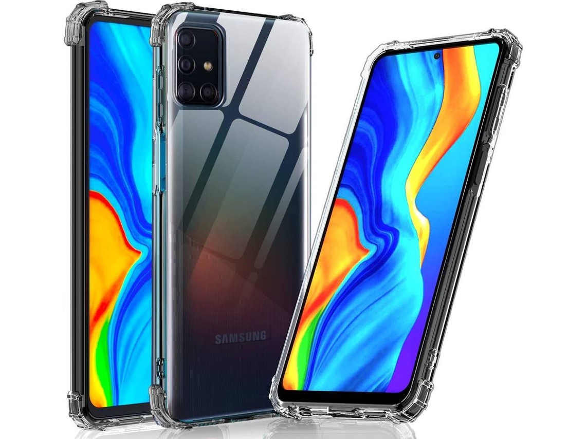 Capa Samsung Galaxy A71 HONGWE. Preto