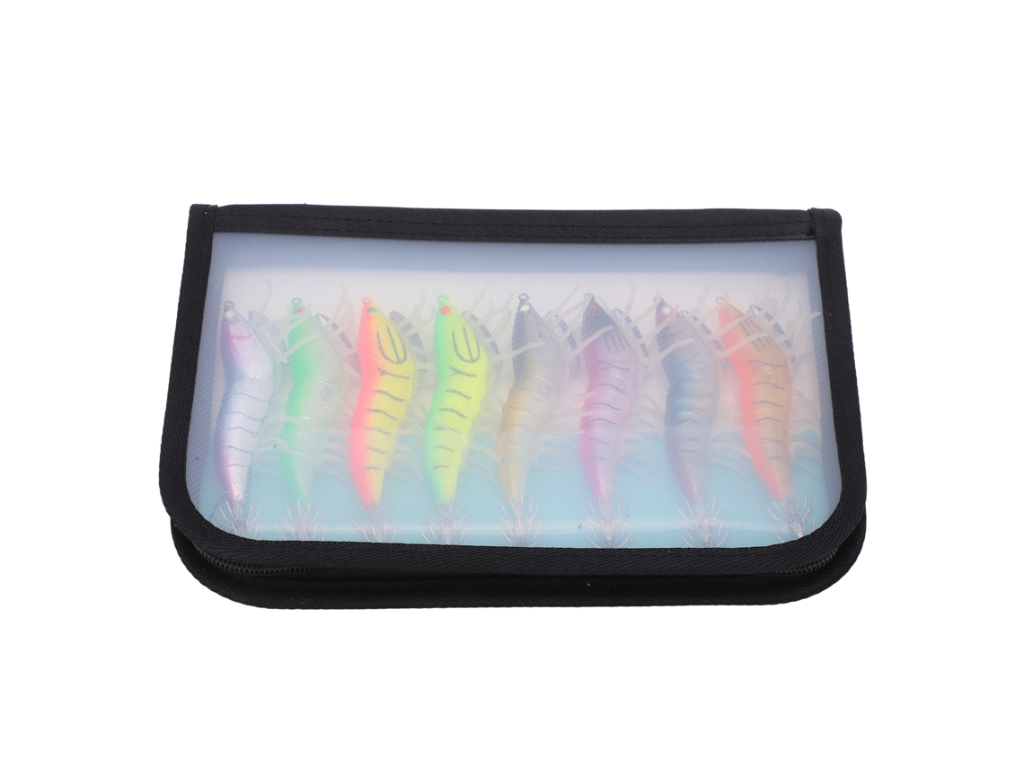 Lure Bait Set (luminous With Rattling Beads Simulated Shrimp Squid)