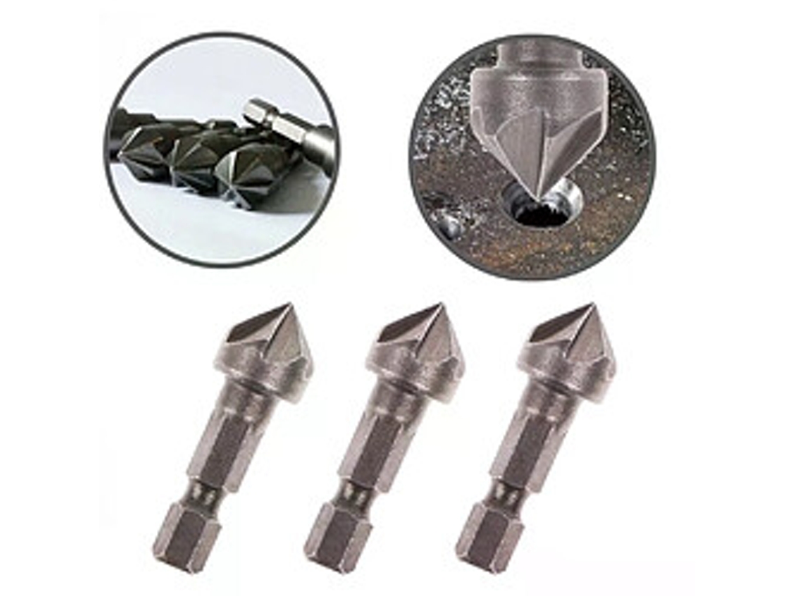 Broca De Chanfro Hcs 6 Canais Oem