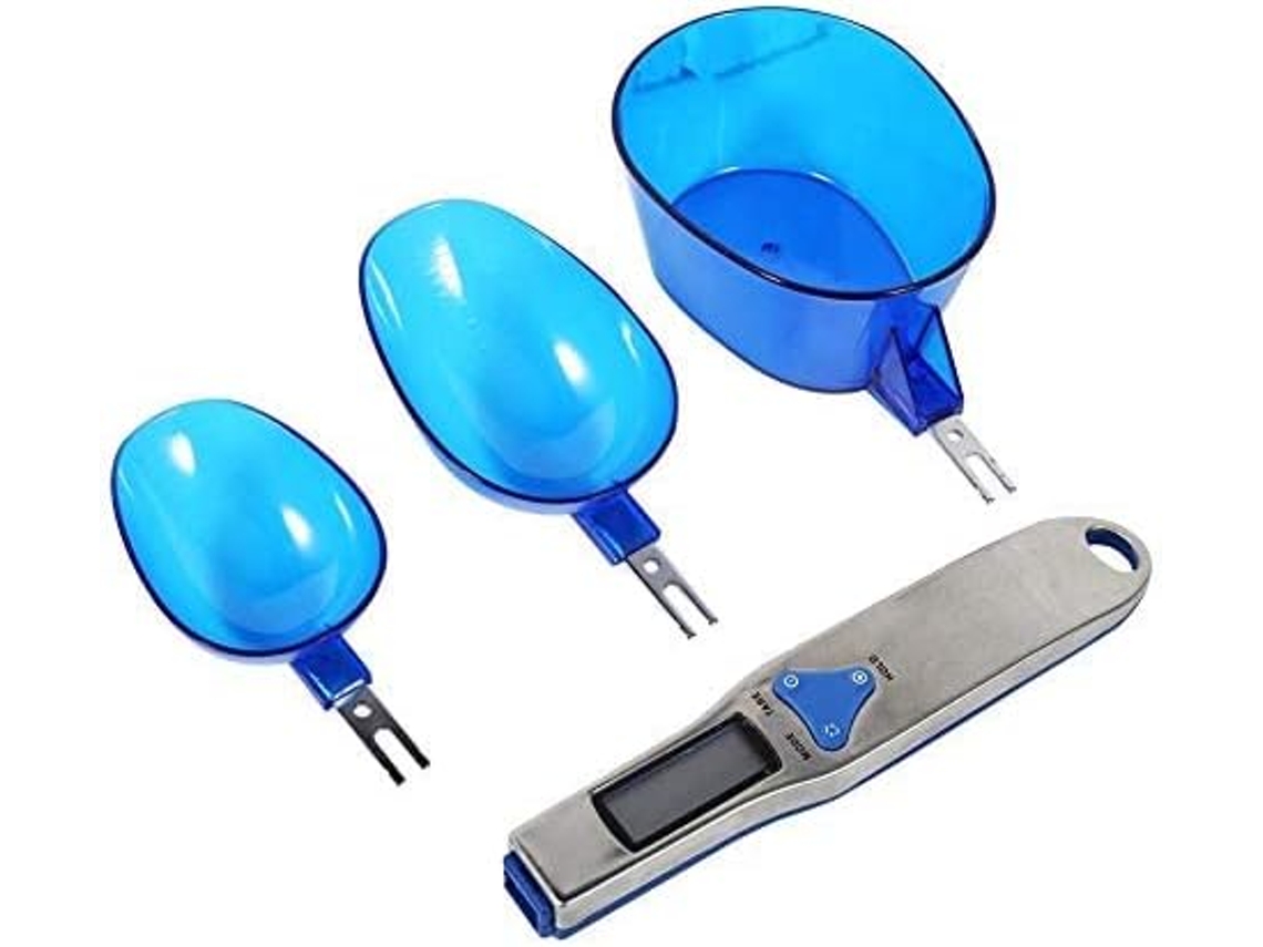 Conjunto De Colheres Medidoras, 500/0,1g, Eletrônicas, Digitais, Intercambiáveis, Balança De Cozinha, Utensílio De Medição Aquaforge