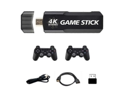 Console De Videogame Gd10 Com Controles Sem Fio, 64 Gb, 4k Hd, Tv, Retrô, 50 Emuladores, Mais De 40.000 Jogos Para Ps1, N64 E Dc. Ly Ebike