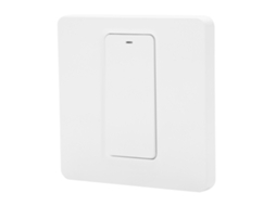 Interruptor Inteligente De Parede De 1 Interruptor Com Controle Remoto Push Button Compatível Com Tuya Wifi Ac 100‑240v