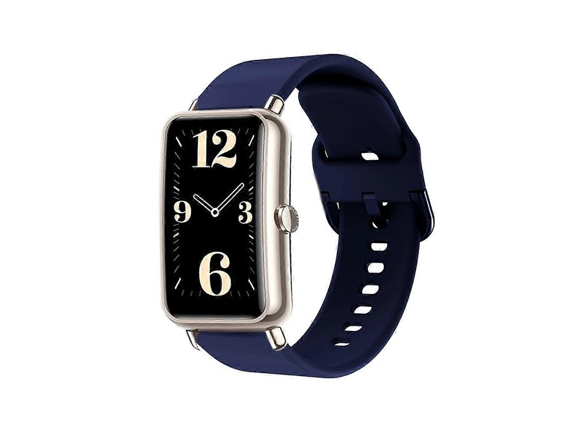 Pulseira De Silicone Com Fivela Colorida Para Huawei Band 6