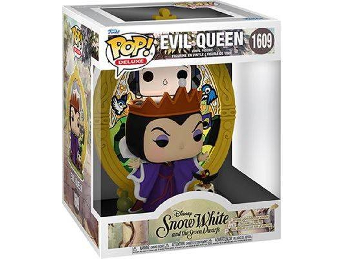 Figura FUNKO Pop! Deluxe: Snow White - Evil Queen Stained Glass (Outlet Caixa Aberta - Possível Chase)