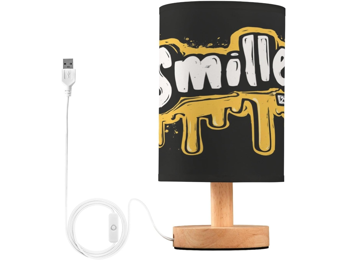 Abajur Luminária de Mesa Infantil Estilo Gotejador para Sala de Estar, com Plugue, Lâmpadas LED para Quartos