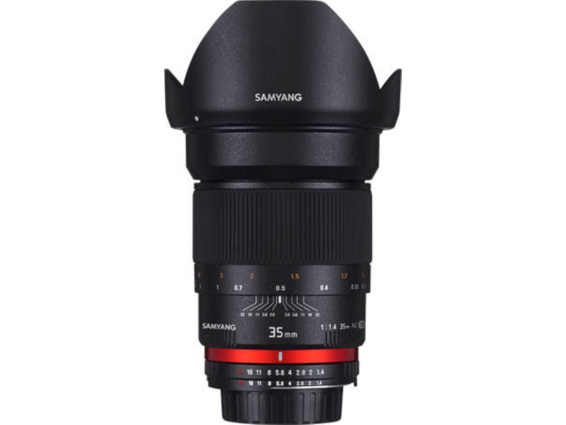Objetiva SAMYANG 35 mm f/1.4 AS UMC (Encaixe: Sony Alpha)