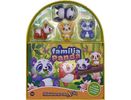 Livro Miniaturas Em Ação - A Família Panda De Aline Lemay (português Do Brasil)