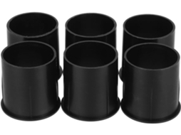 Conjunto De 6 Adaptadores De Mangueira De Aspirador De Pó Em Abs, De 35 Mm Para 32 Mm.