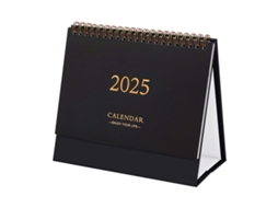 Calendário De Mesa 2025, Calendário Mensal Até Dezembro 2025, Pequeno E Com Design Temático, Calendário De Pé Para Casa E Escritório