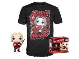 Conjunto de Figuras Pop Tee Dc Comics Escuadron Suicida Harley Quinn B.ACTIVE