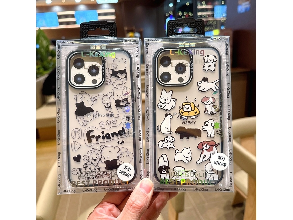 Capa Para Iphone 17 Pro Max Com Estampa Variada, Estilo Grafite De Fantasia E Desenho Animado.