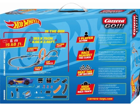 Brinquedo CARRERA TOYS Hot Wheels Night Shifter azul (6m)