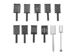11 Piezas Set De Esmalte De Uñas Cat Eye Magnético 3d Con Led Uv Gel Y Herramientas De Manicuría