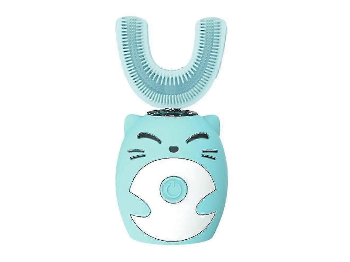 Escova De Dentes Em Forma De U Elétrica Kids Com 3 Modos_f