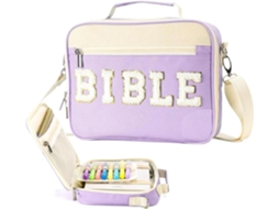 Bolsa Para Bíblia, Organizador De Livros De Grande Capacidade | Organizador De Livros Bíblicos, Para Gokoco