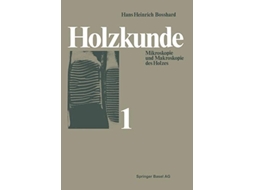 Livro Holzkunde De Hh Bosshard (alemão)