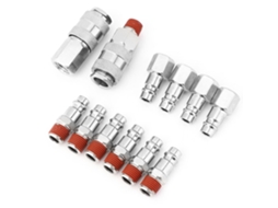 Conector Rápido Mangueira Ar 1/4 Bsp 12pcs