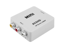Adaptador Av Ociodual Rca Para Hdtv Vídeo Composto Áudio 1080p Branco Consoles, Tv E Jogos Av2hdtv Conversor Full Hd