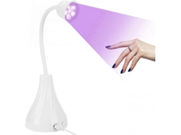 Secador de Unhas com Lâmpada Uv, Uv 18w Gel Secagem Rápida Timer 60s D e Rotação 360 Portátil GOKOCO