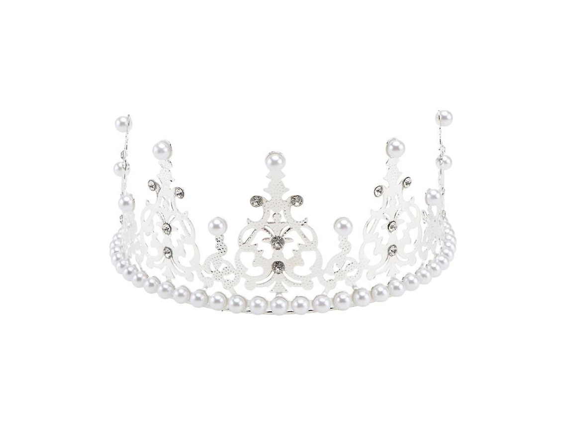 1pcs Coroa De Pérola Para Bolo