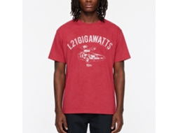 Rockinstone Back To The Future Movie The B Team Heather Red Adult T-shirt Size:xxxl
