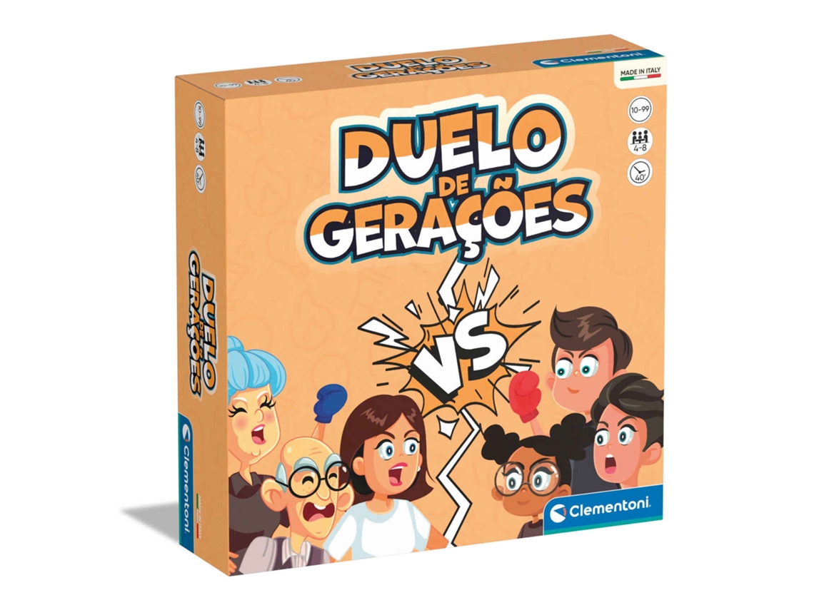 Clementoni - Jogo Duelo de Gerações