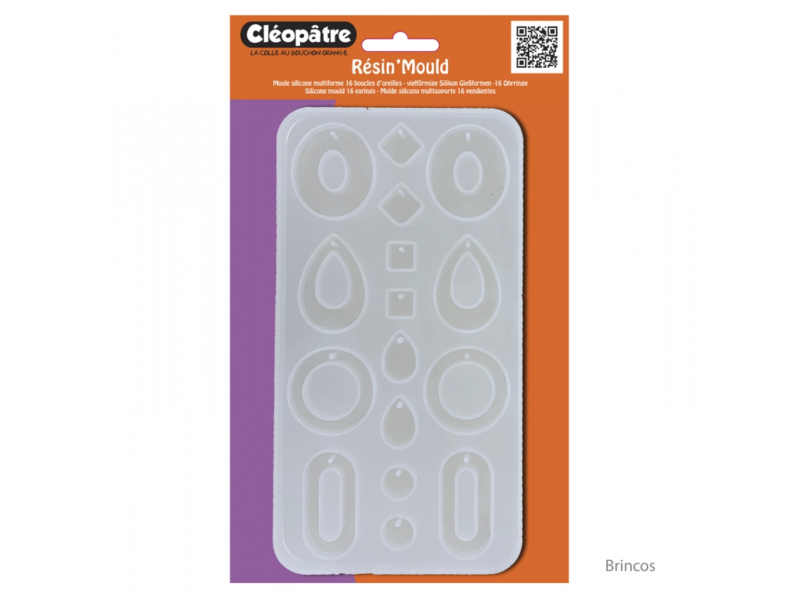 Molde Silicone Brincos CLEOPATRE